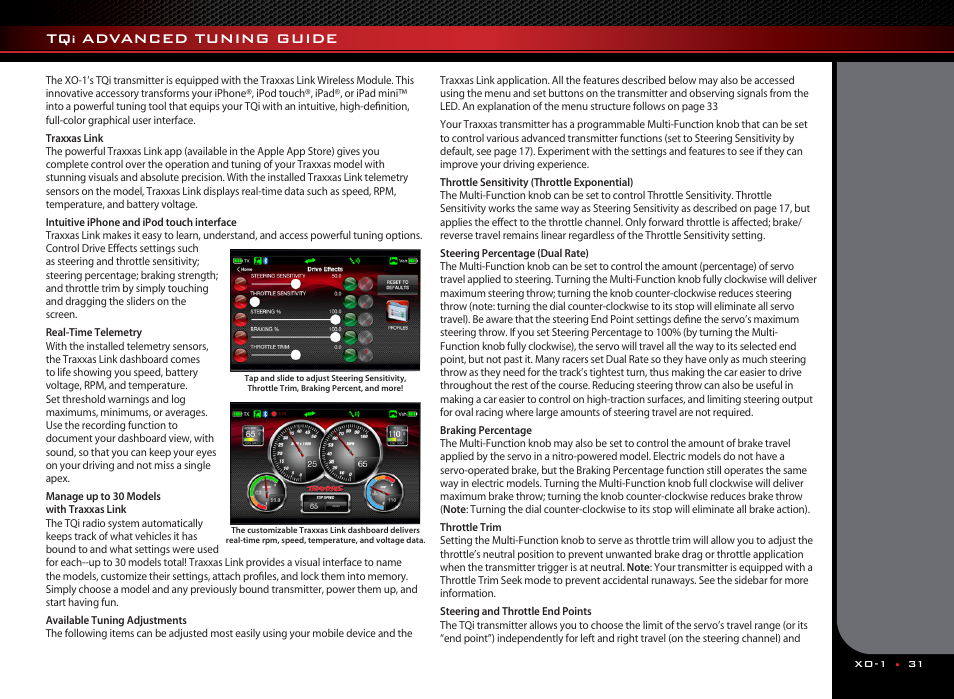 Advanced tuning guide | Traxxas 64077 User Manual | Page 31 / 36