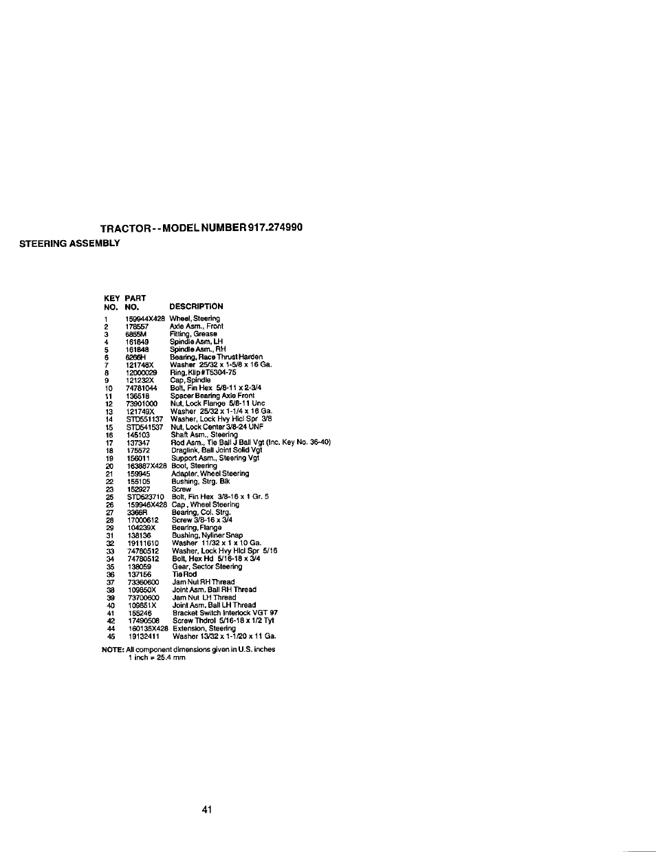 Craftsman 917.274990 User Manual | Page 41 / 60