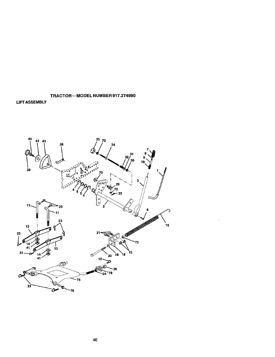Craftsman 917.274990 User Manual | Page 46 / 60