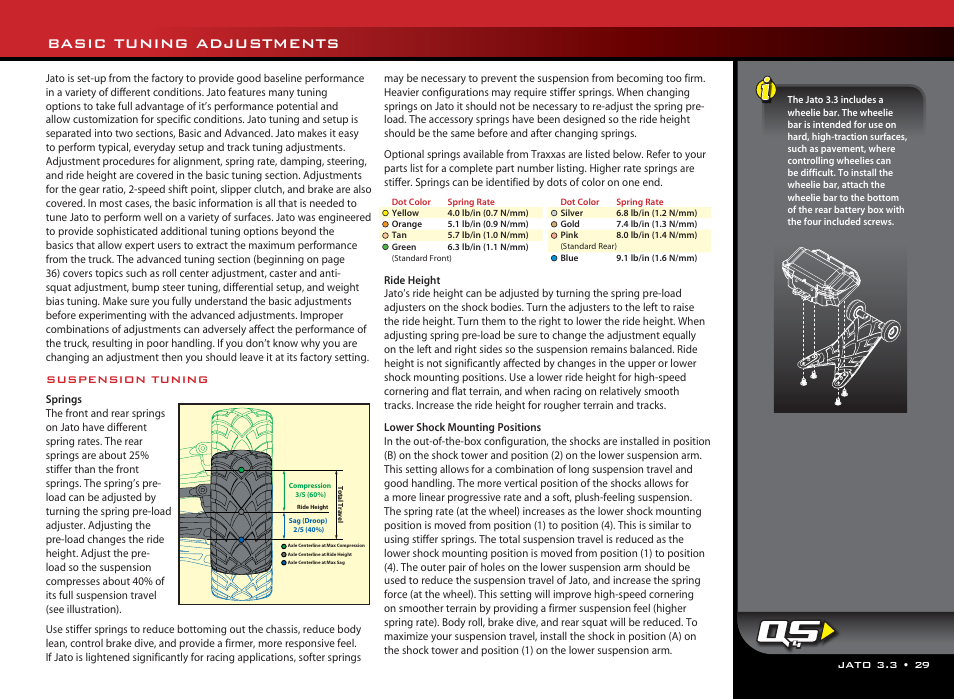 Basic tuning adjustments | Traxxas 55077-1 User Manual | Page 29 / 44