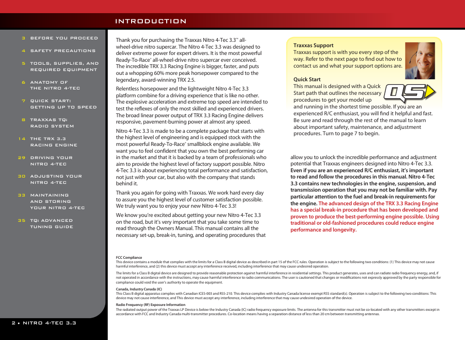 Introduction | Traxxas 48077 User Manual | Page 2 / 40