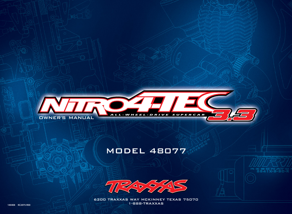 Tec nitro | Traxxas 48077 User Manual | Page 40 / 40