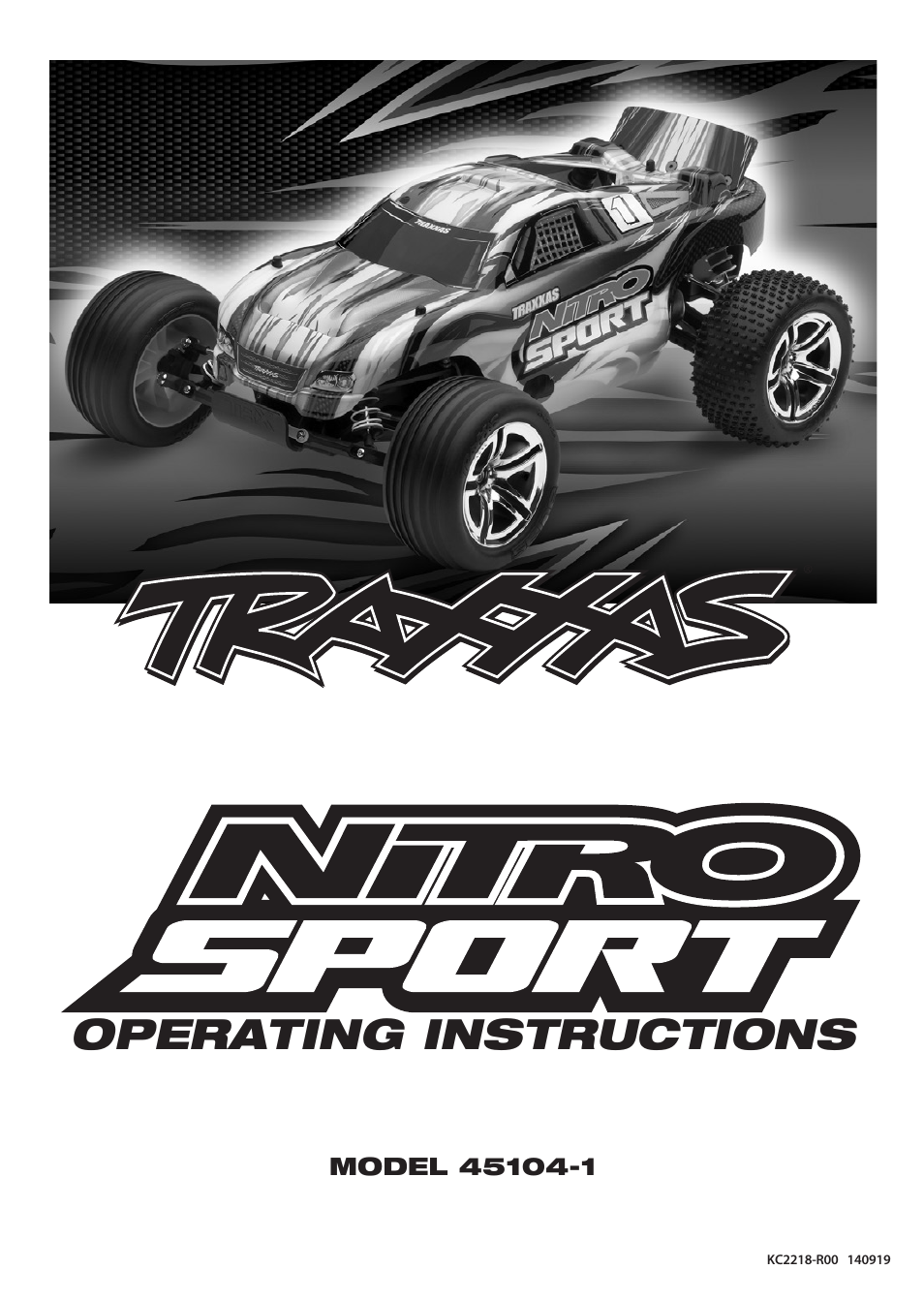 Traxxas 45104-1 User Manual | 16 pages