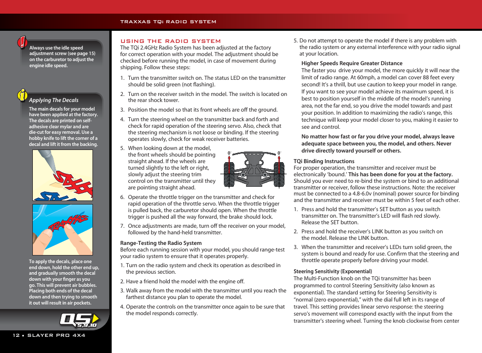 Traxxas 59076-1 User Manual | Page 12 / 44