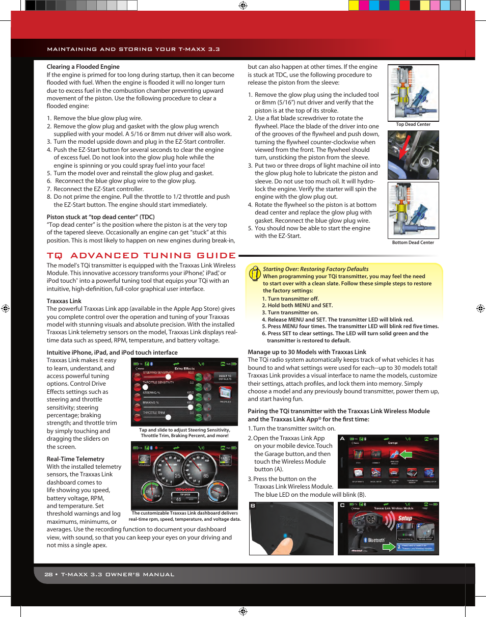 Advanced tuning guide | Traxxas 49077 User Manual | Page 28 / 32