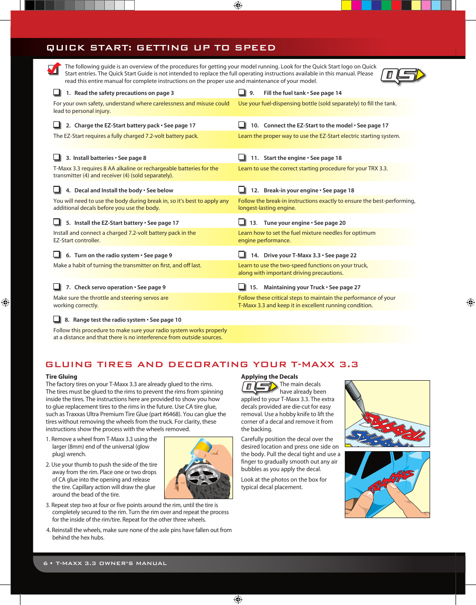 Traxxas 49077 User Manual | Page 6 / 32