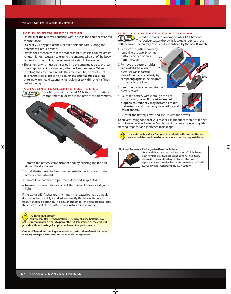 Traxxas 49077 User Manual | Page 8 / 32