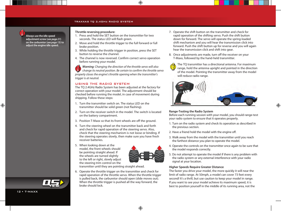 Traxxas 49104-1 User Manual | Page 12 / 36
