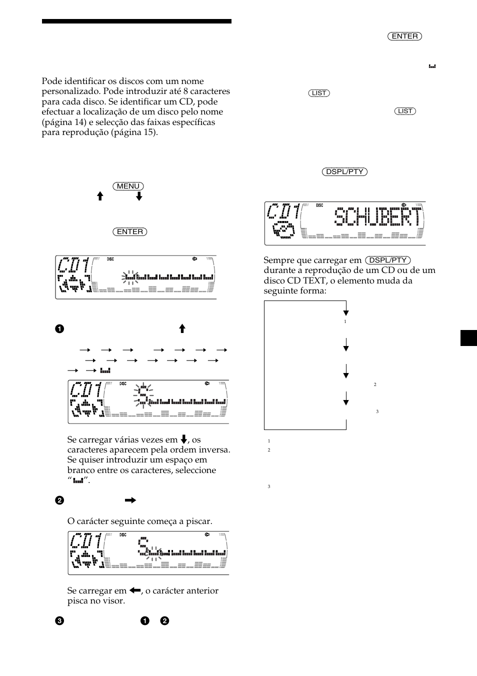 13 identificação de cd | Sony CDX-M700R User Manual | Page 139 / 212