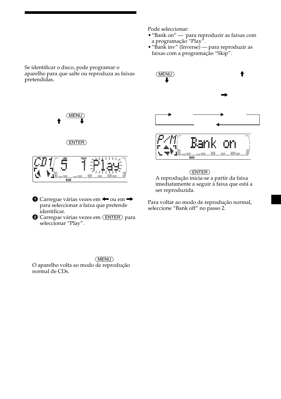 Selecção de faixas específicas para reprodução | Sony CDX-M700R User Manual | Page 141 / 212