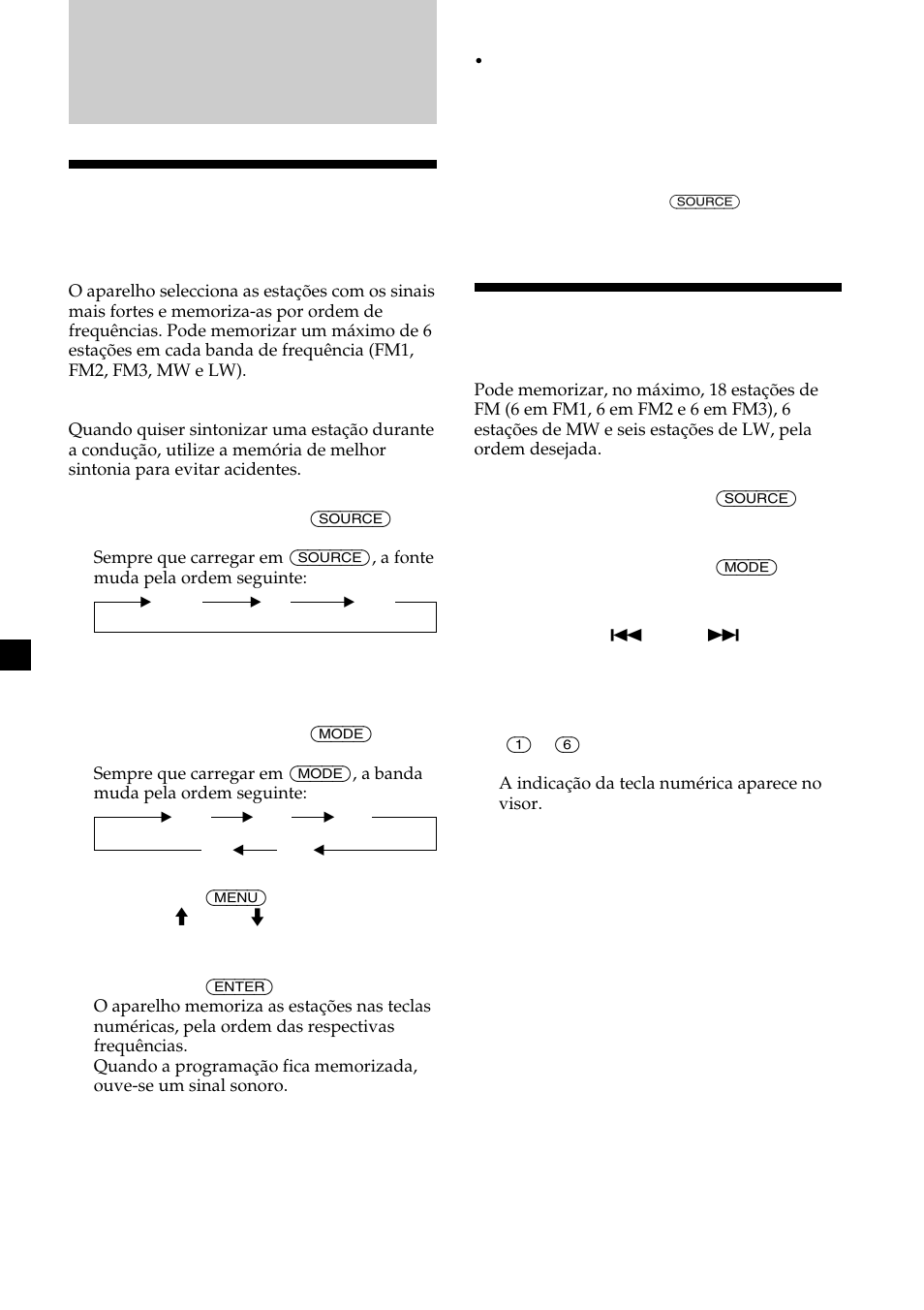 Rádio | Sony CDX-M700R User Manual | Page 142 / 212