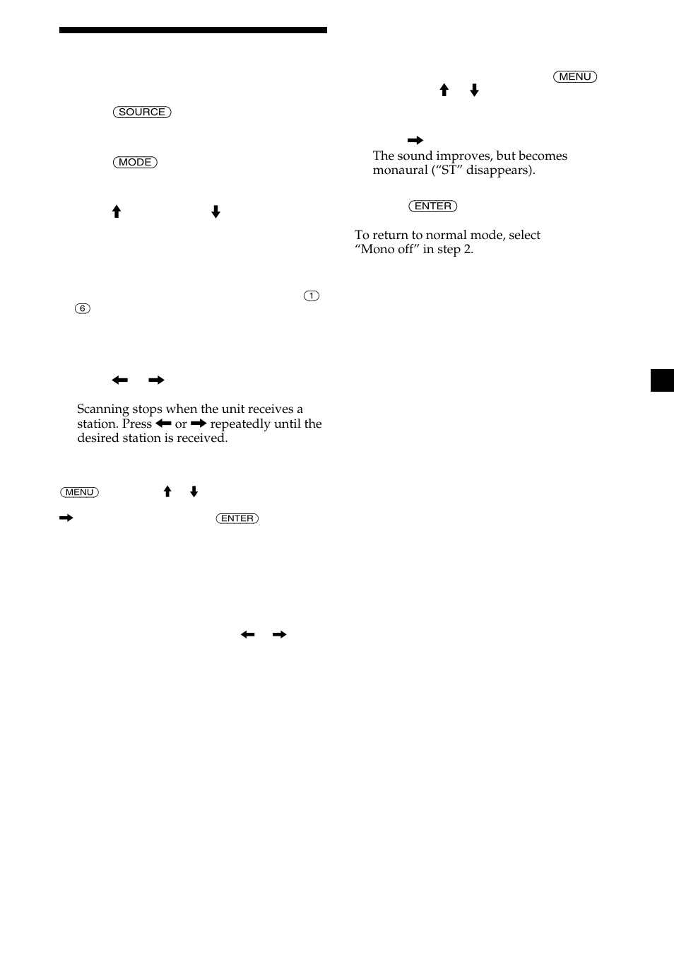Sony CDX-M700R User Manual | Page 17 / 212