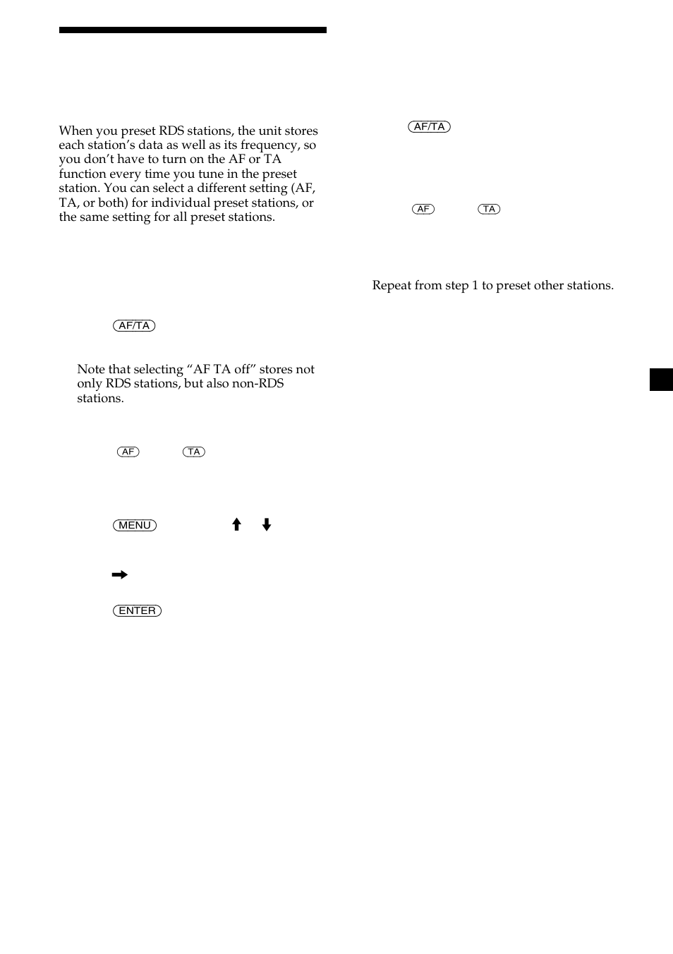 Sony CDX-M700R User Manual | Page 21 / 212