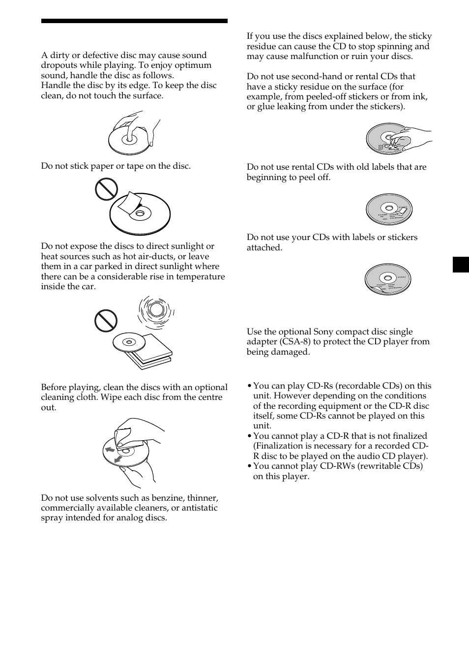 Sony CDX-M700R User Manual | Page 3 / 212