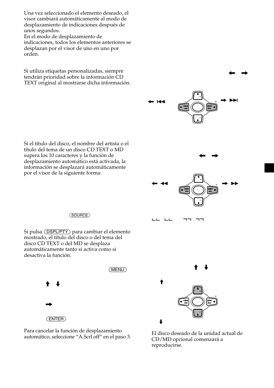 Localización de discos — selección de discos | Sony CDX-M700R User Manual | Page 53 / 212
