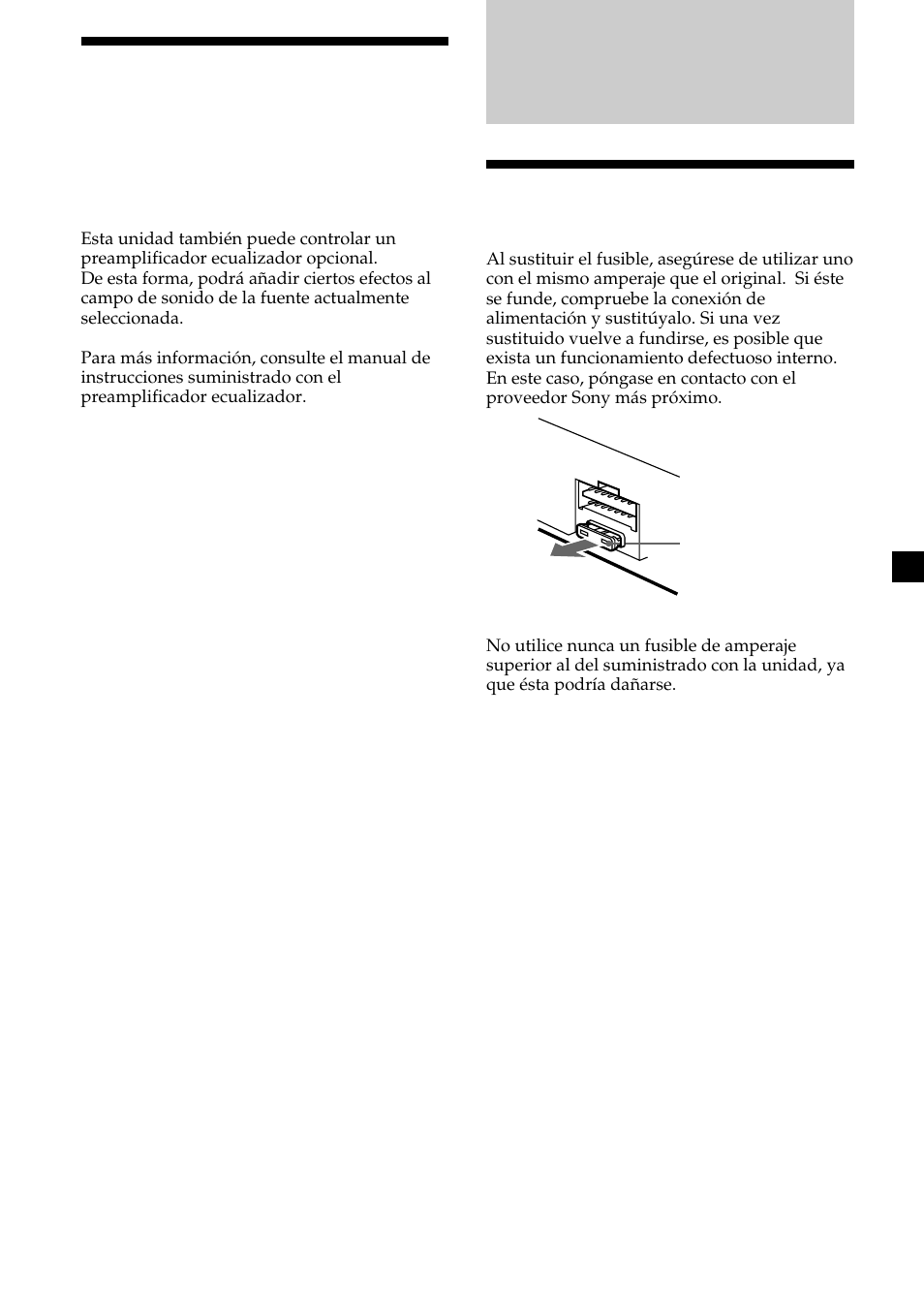 Información complementaria, Mantenimiento | Sony CDX-M700R User Manual | Page 79 / 212