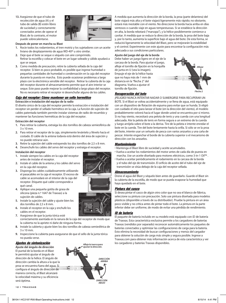 Traxxas 38104-1 User Manual | Page 12 / 16