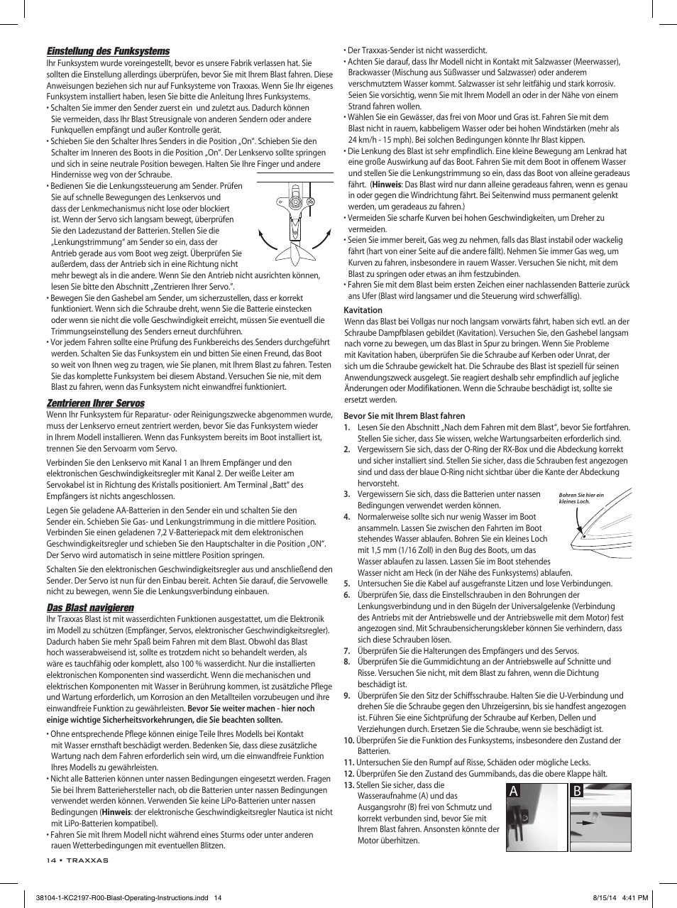 Traxxas 38104-1 User Manual | Page 14 / 16