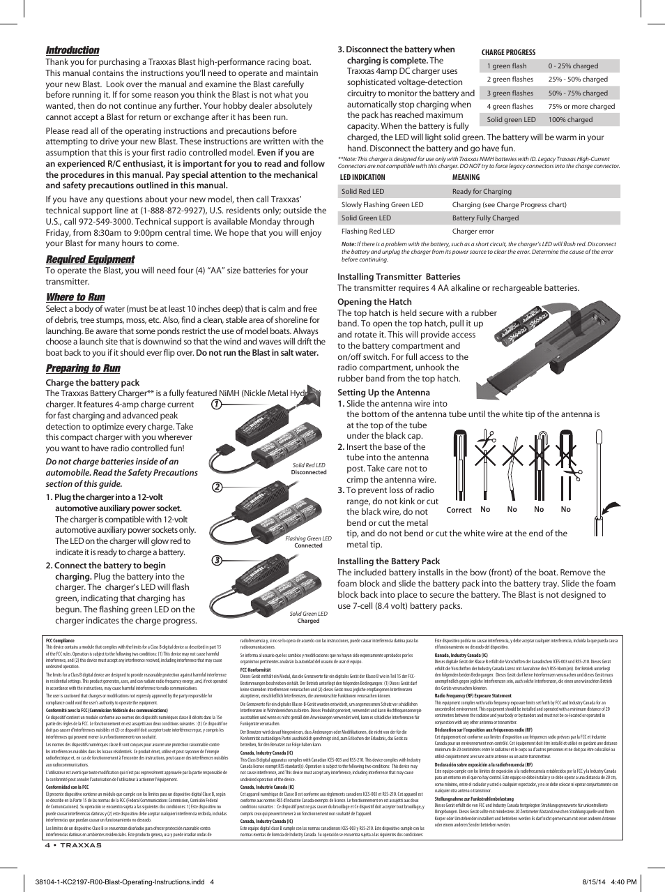 Introduction, Required equipment, Where to run | Preparing to run | Traxxas 38104-1 User Manual | Page 4 / 16