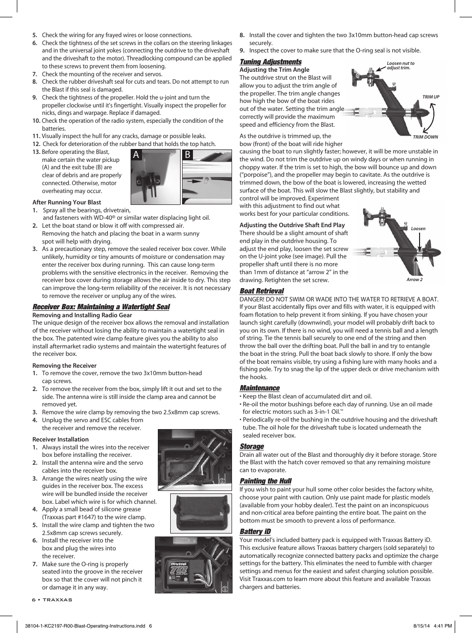 Traxxas 38104-1 User Manual | Page 6 / 16