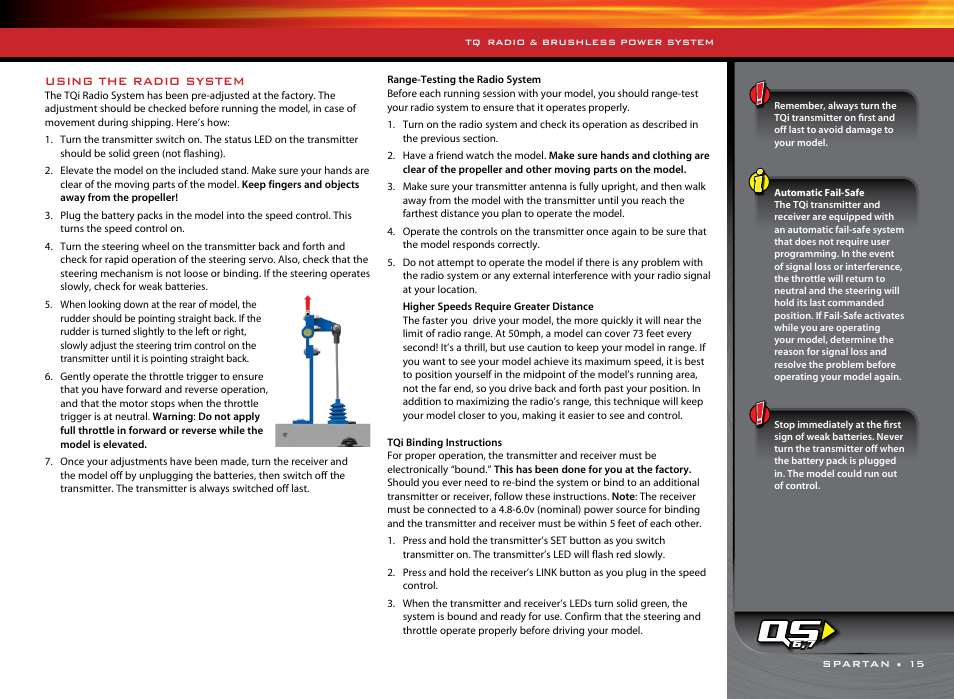 Using the radio system | Traxxas 57076-1 User Manual | Page 15 / 30