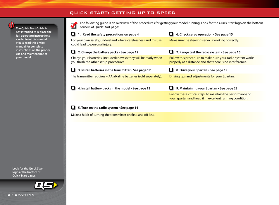 Quick start: getting up to speed | Traxxas 57076-1 User Manual | Page 8 / 30