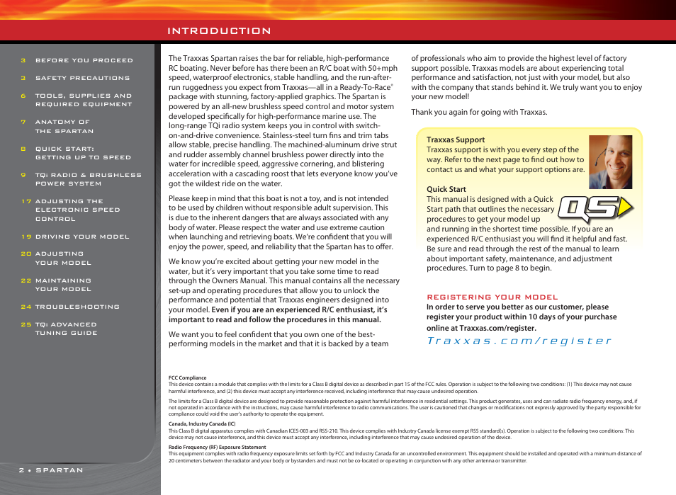 Introduction | Traxxas 5709L User Manual | Page 2 / 30