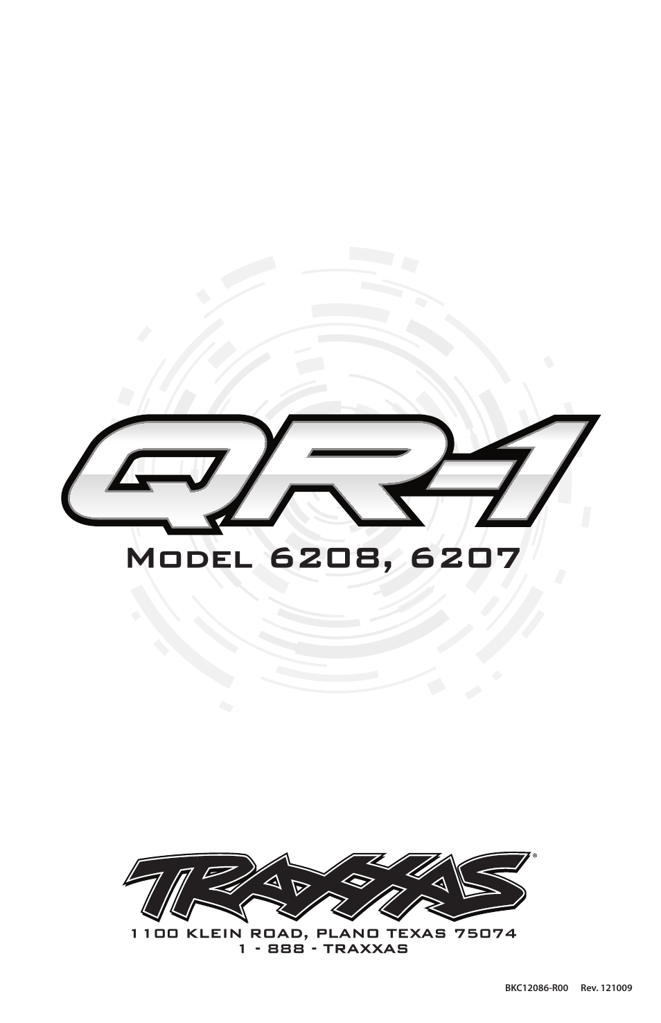 Traxxas 6208 (QR-1 Quad Rotor Helicopter) User Manual | Page 20 / 20