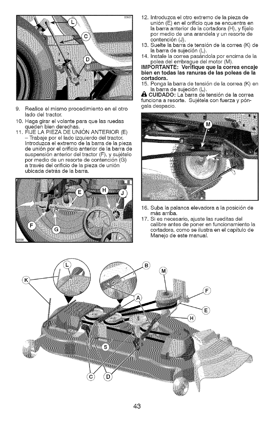 Craftsman YS 4500 917.28990 User Manual | Page 43 / 68