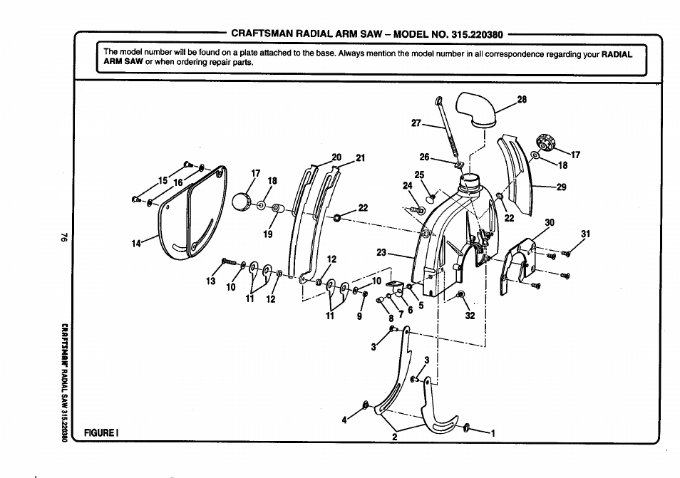 Craftsman 315.220380 User Manual | Page 76 / 82