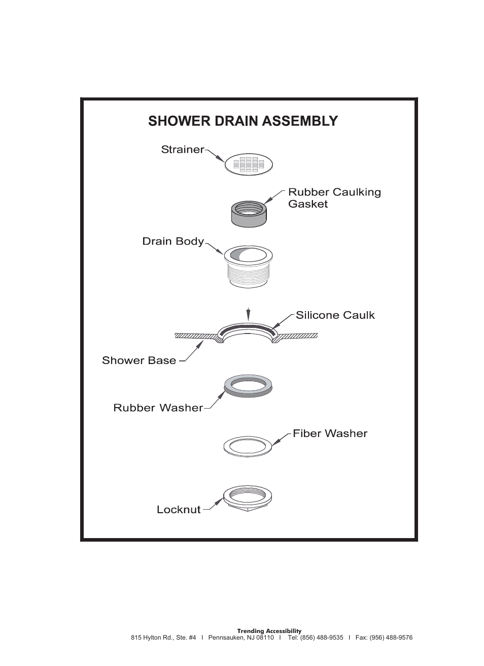 Trending Accessibility BARRIER FREE SHOWER PAN User Manual | Page 12 / 12