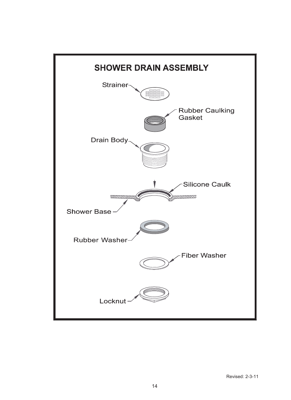 Trending Accessibility Multi-Piece (4836, 6033, 6036, 6048, 6060) User Manual | Page 14 / 14