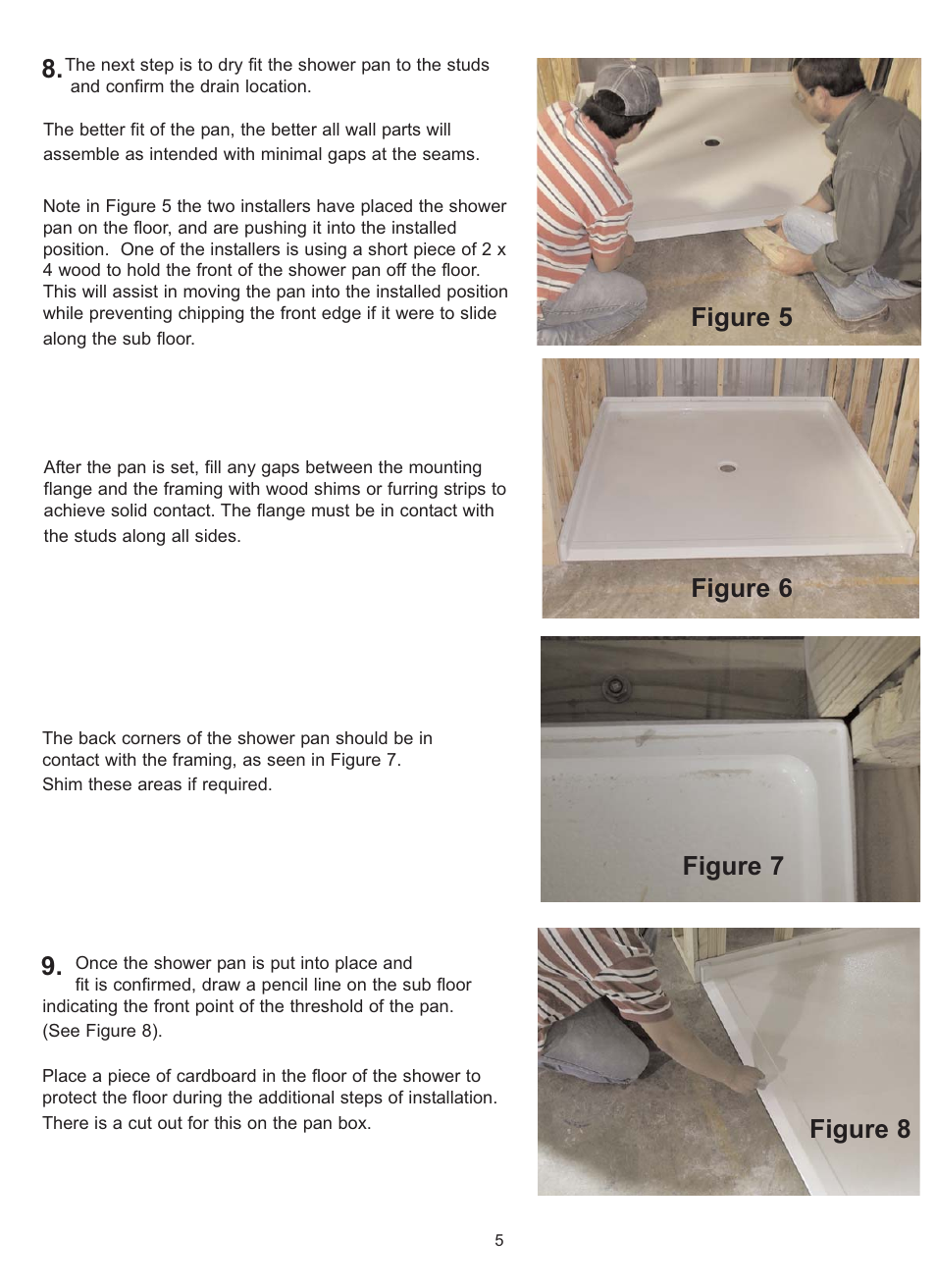 Trending Accessibility Multi-Piece (4836, 6033, 6036, 6048, 6060) User Manual | Page 5 / 14