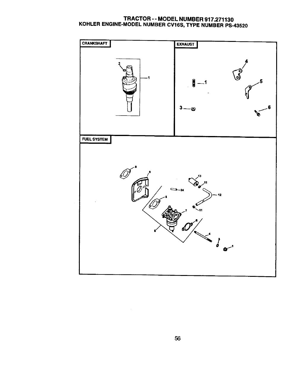 Craftsman 917.271130 User Manual | Page 56 / 60