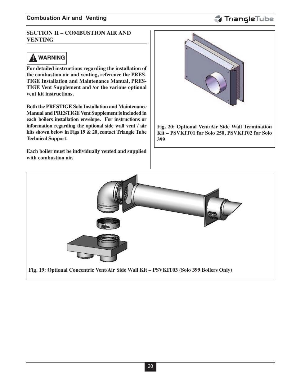 TriangleTube Prestige Cascade System User Manual | Page 23 / 64