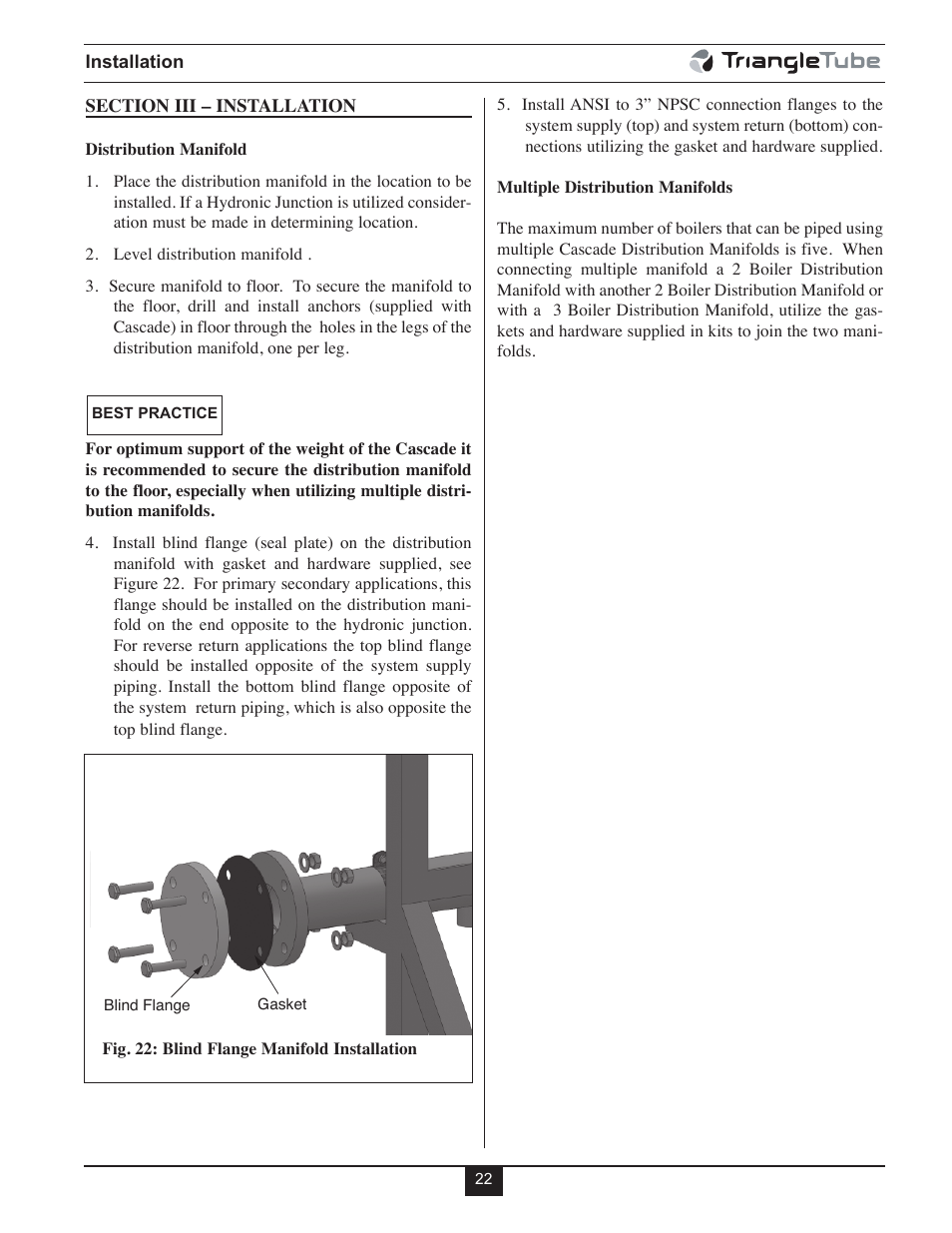 TriangleTube Prestige Cascade System User Manual | Page 25 / 64