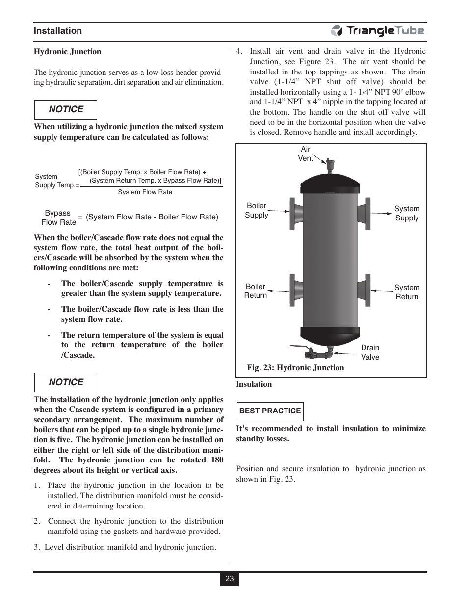 TriangleTube Prestige Cascade System User Manual | Page 26 / 64