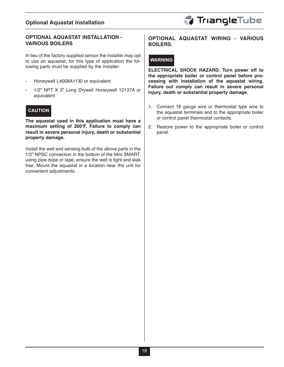 TriangleTube Mini Smart User Manual | Page 21 / 23