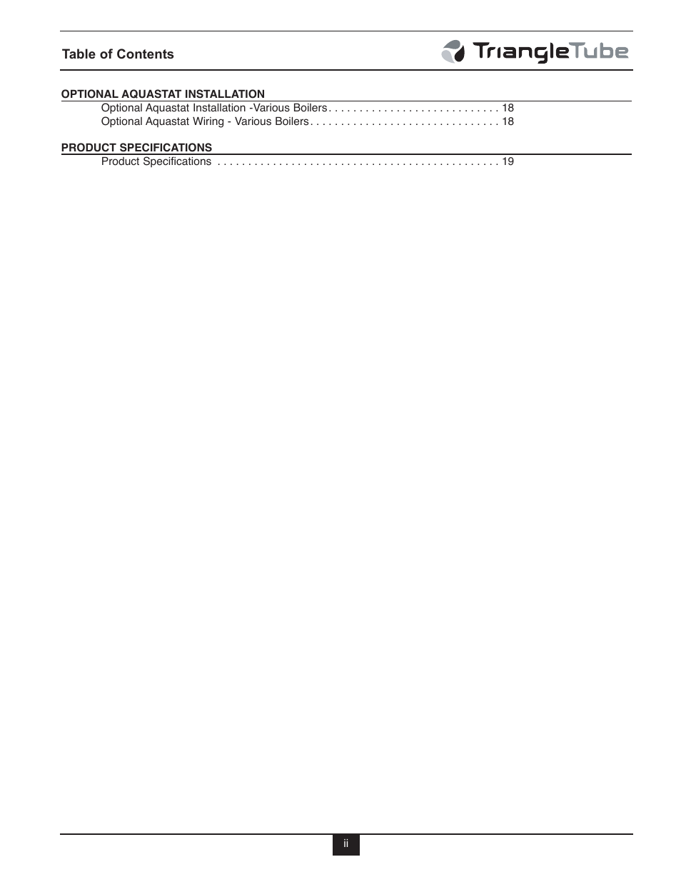 TriangleTube Mini Smart User Manual | Page 3 / 23