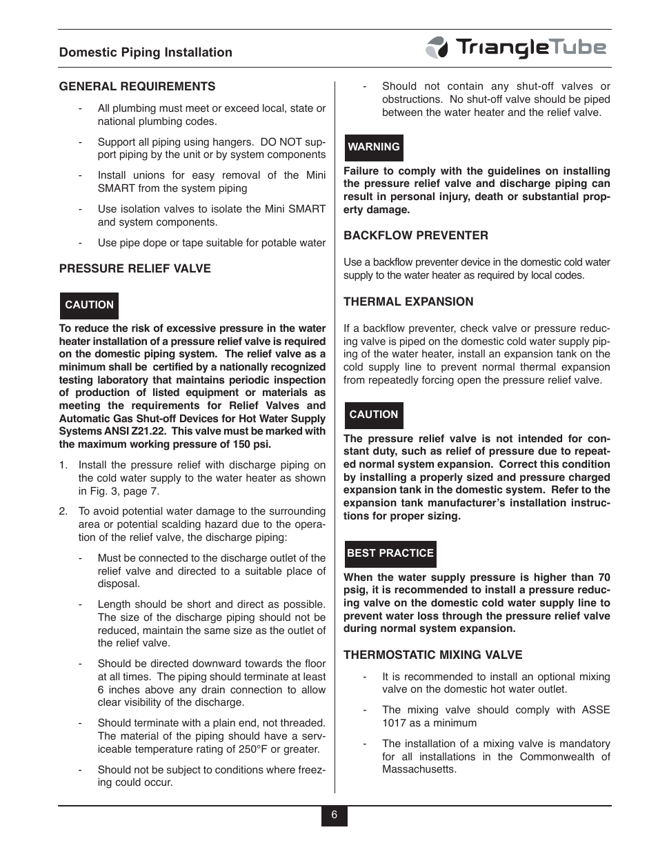 TriangleTube Mini Smart User Manual | Page 9 / 23