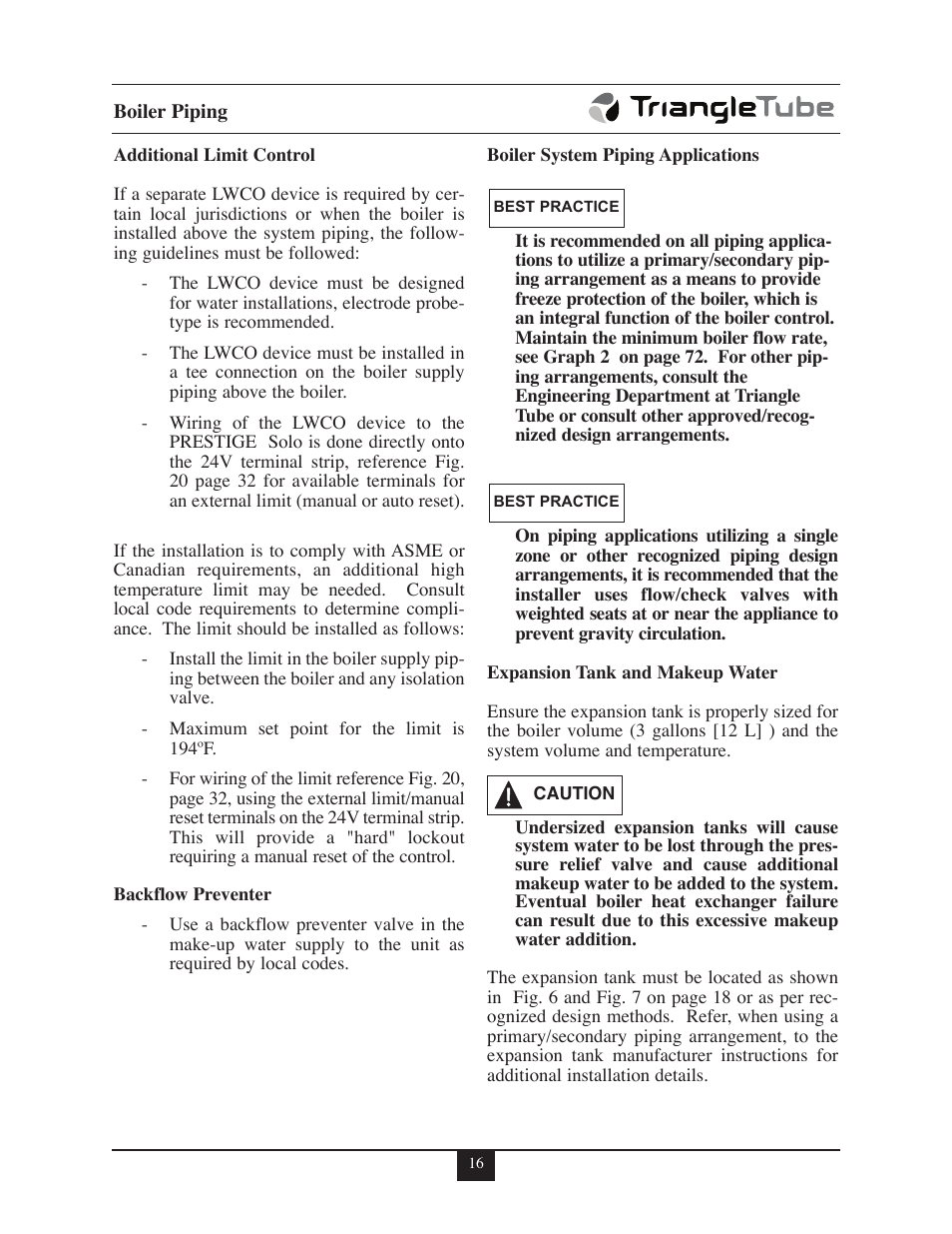 TriangleTube 110 Solo User Manual | Page 22 / 79