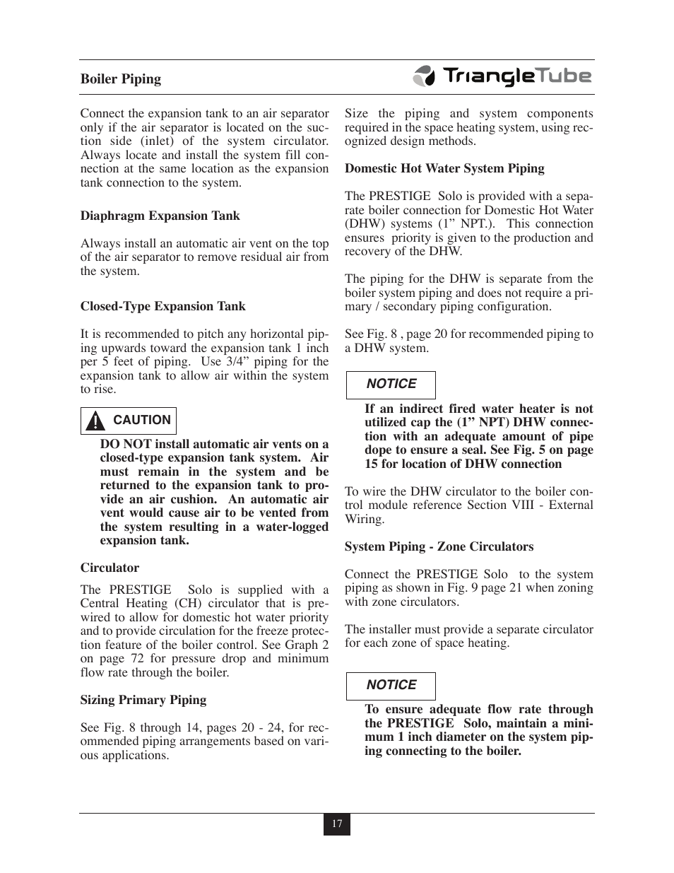 TriangleTube 110 Solo User Manual | Page 23 / 79