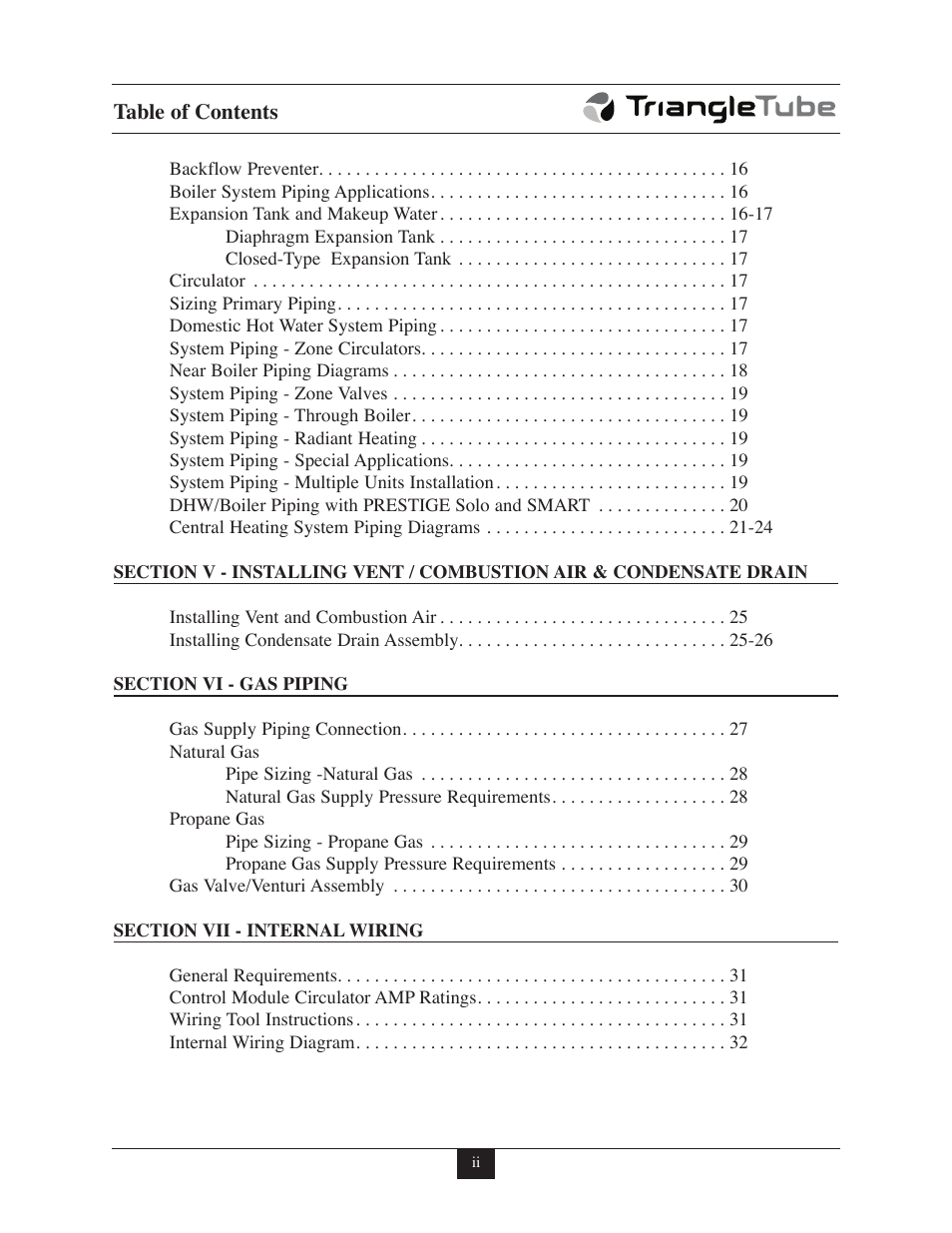 TriangleTube 110 Solo User Manual | Page 3 / 79