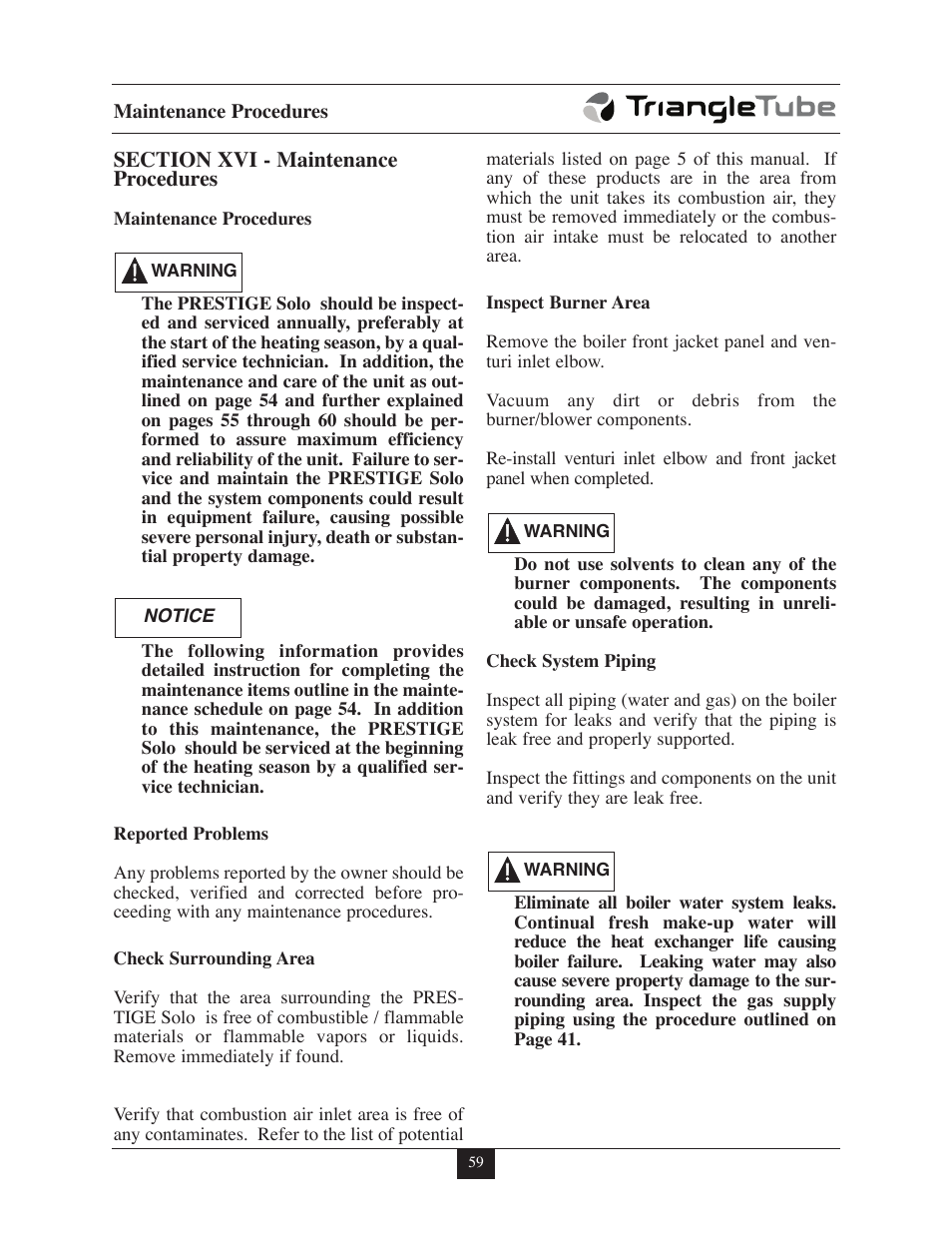 TriangleTube 110 Solo User Manual | Page 65 / 79