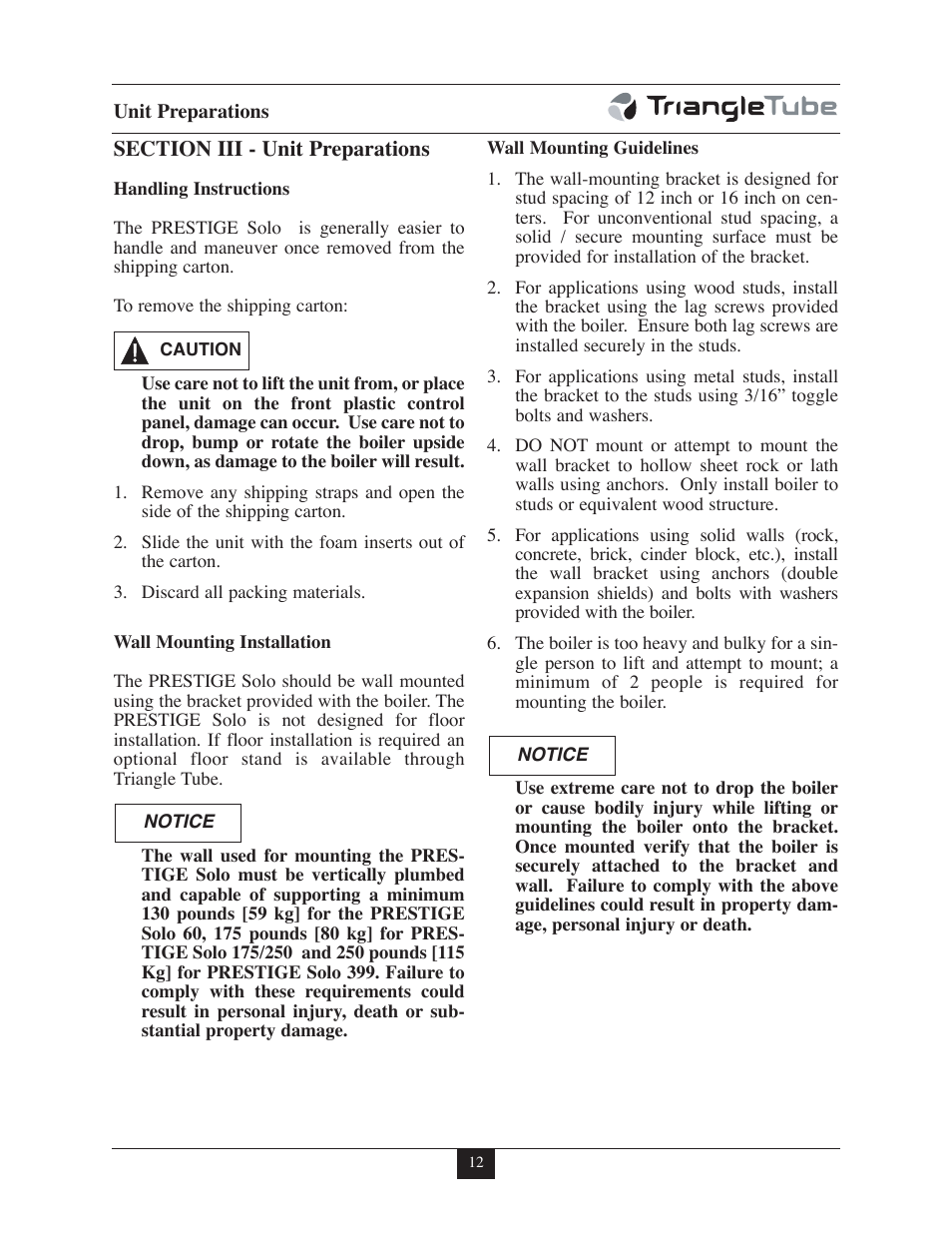 TriangleTube 399 Solo User Manual | Page 18 / 88