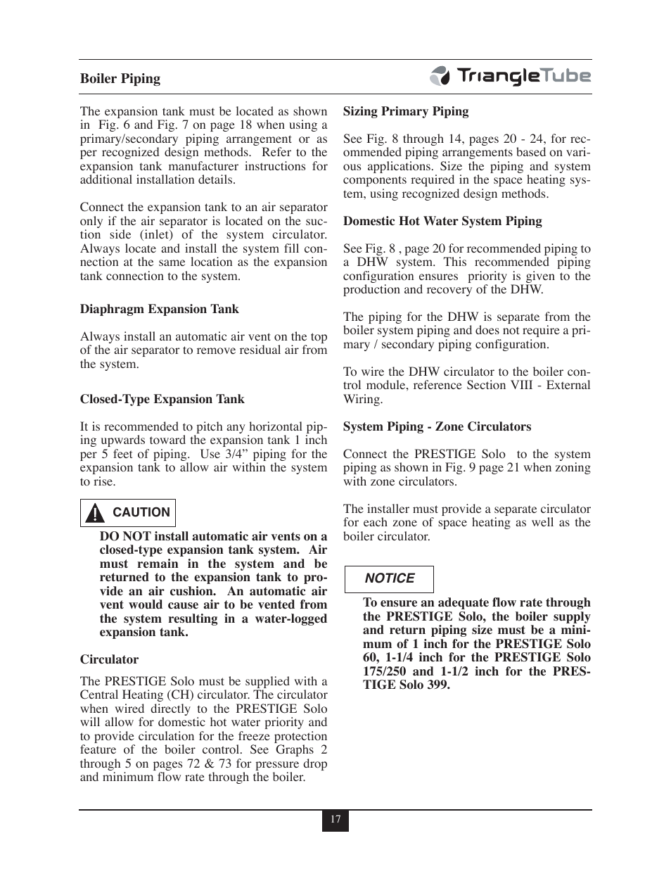 TriangleTube 399 Solo User Manual | Page 23 / 88