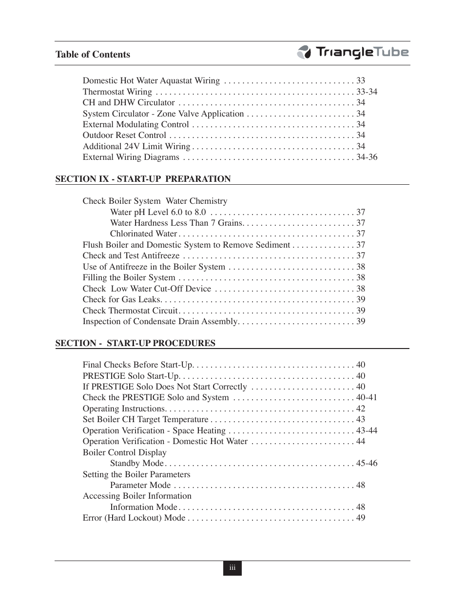 TriangleTube 399 Solo User Manual | Page 4 / 88