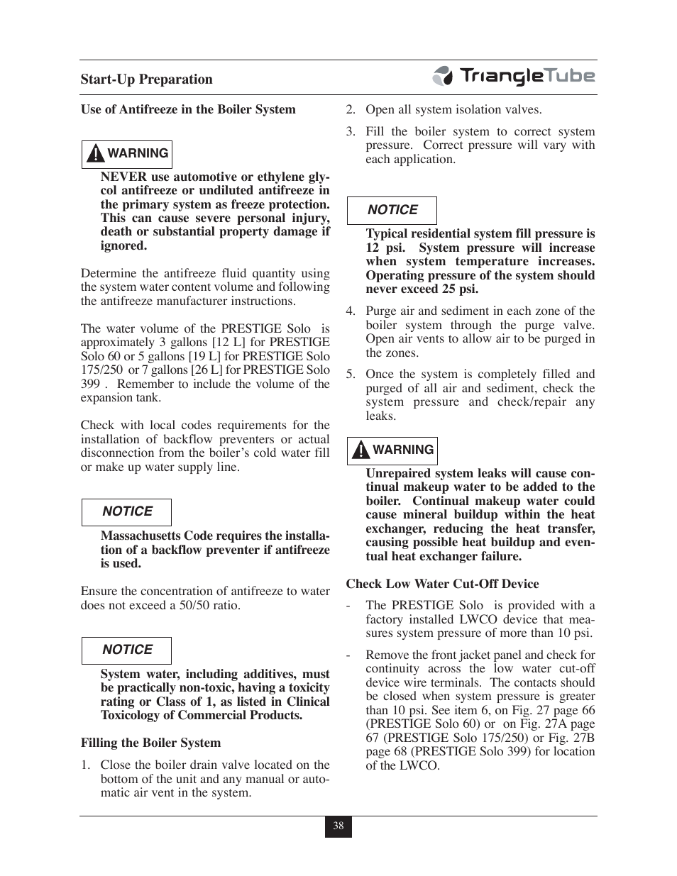 TriangleTube 399 Solo User Manual | Page 44 / 88