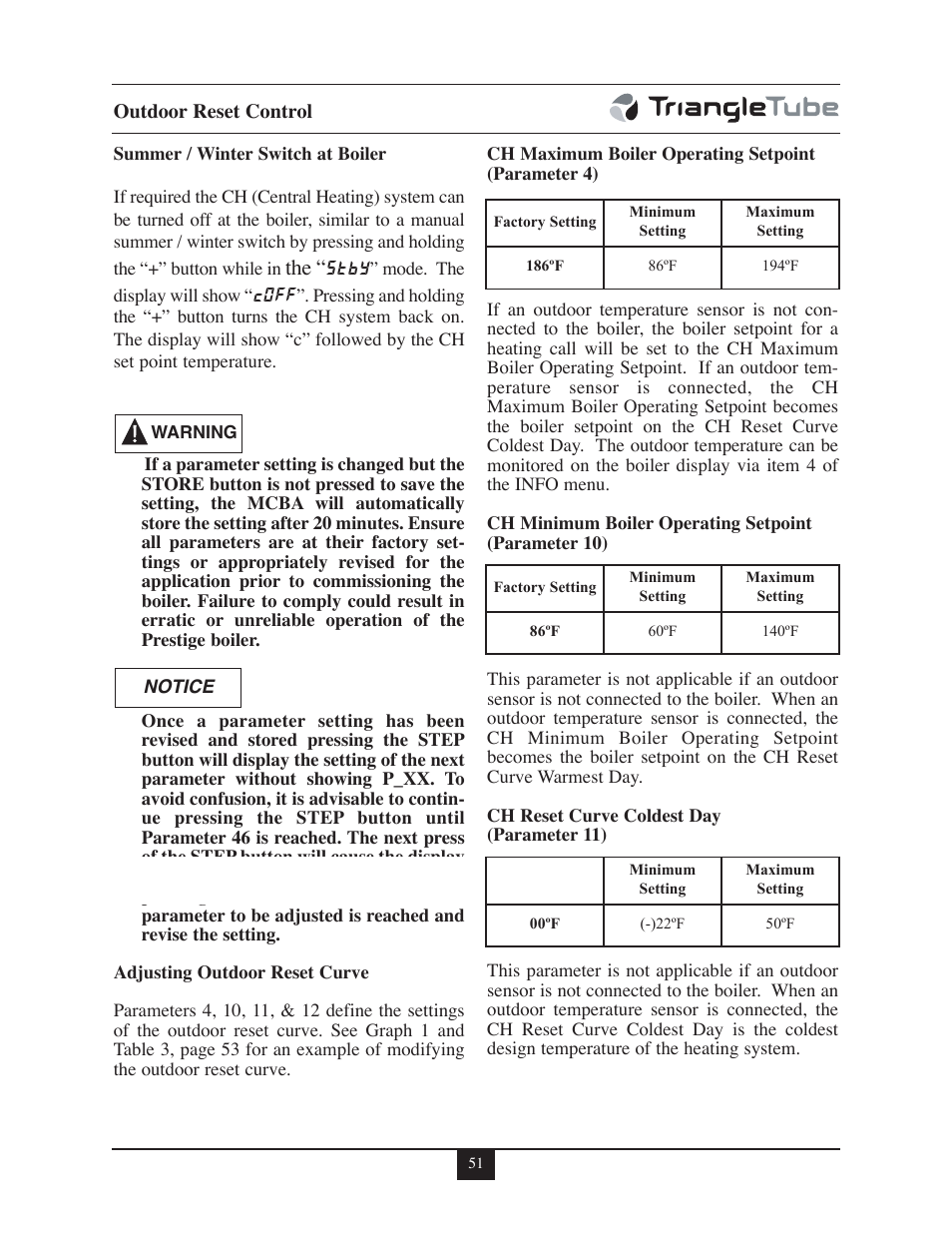 The “ stby, Coff | TriangleTube 399 Solo User Manual | Page 57 / 88