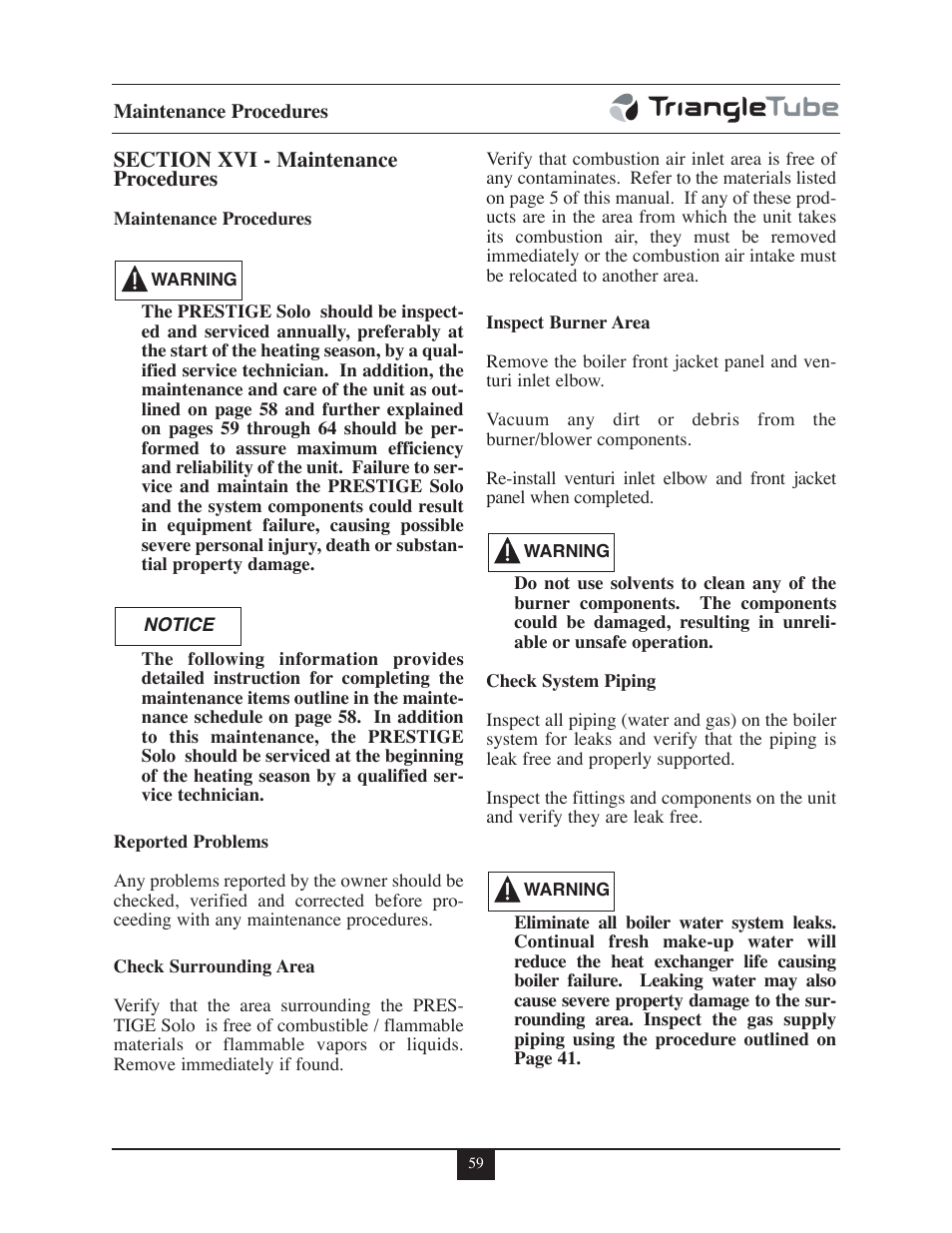 TriangleTube 399 Solo User Manual | Page 65 / 88